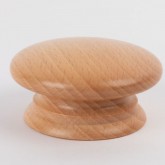Knob style A 70mm beech lacquered wooden knob